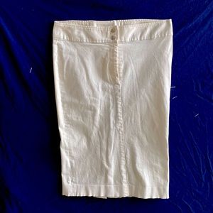 Dolce Gabbana denim skirt white size42